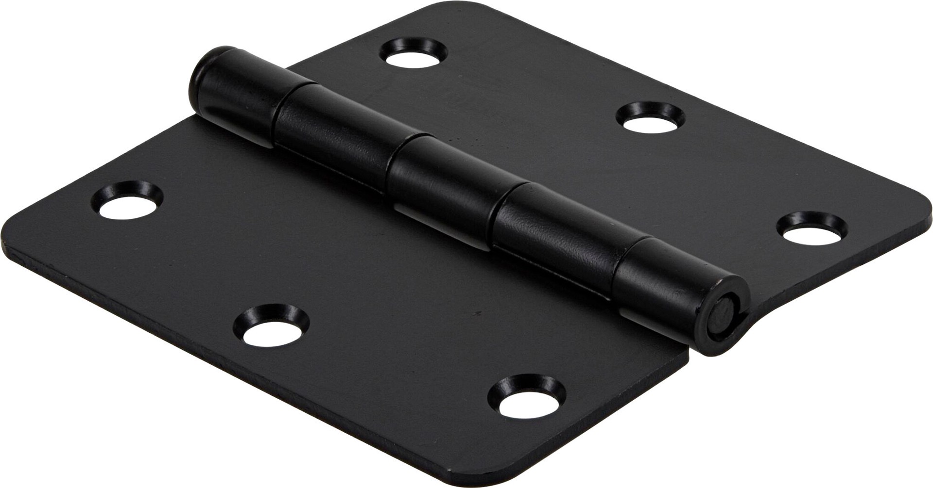 slide 4 of 6, RELIABILT 3-1/2-in H x 1/4-in Radius Oil-Rubbed Bronze Mortise Interior Door Hinge, 1 ct