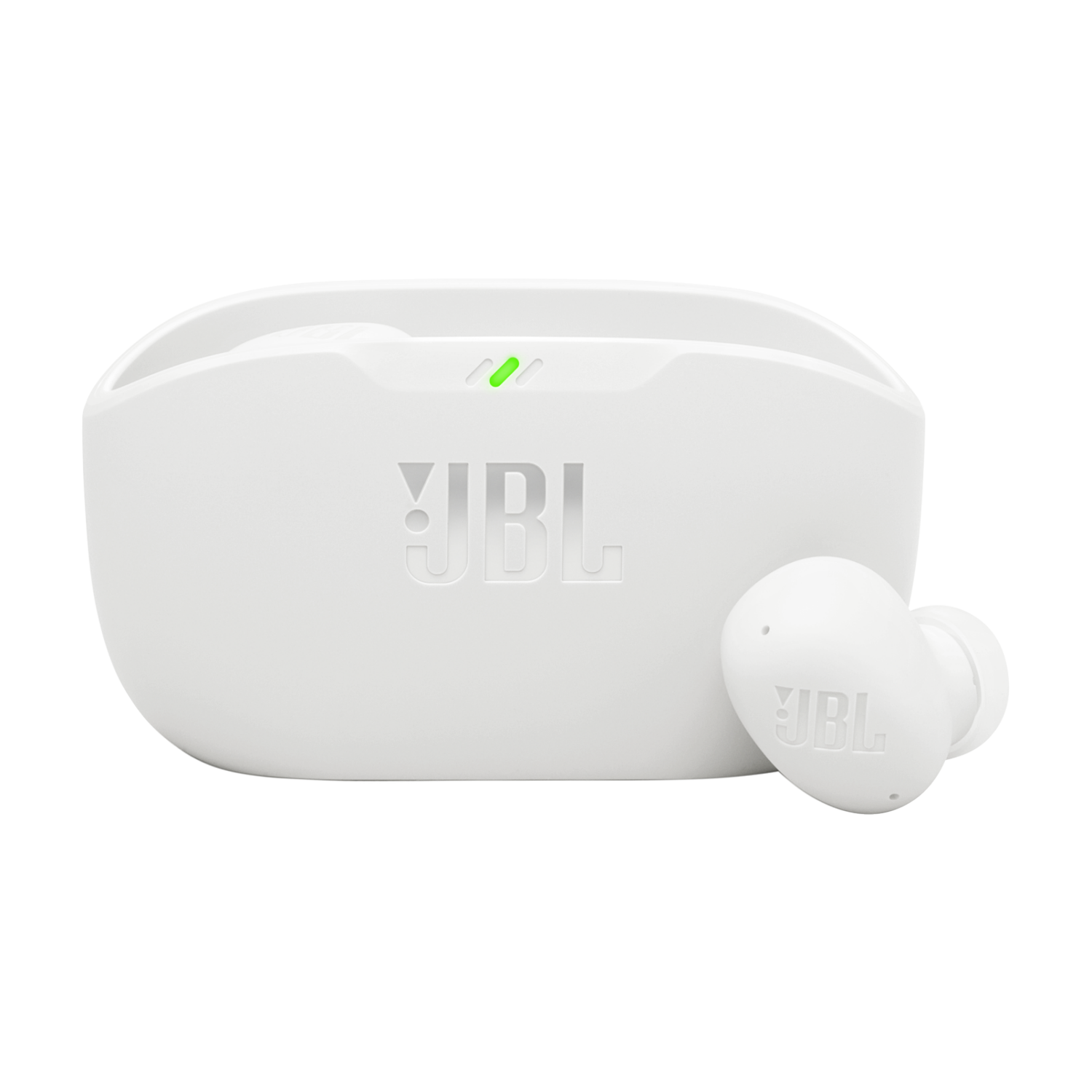 slide 1 of 7, JBL Vibe Buds 2 - White, 1 ct
