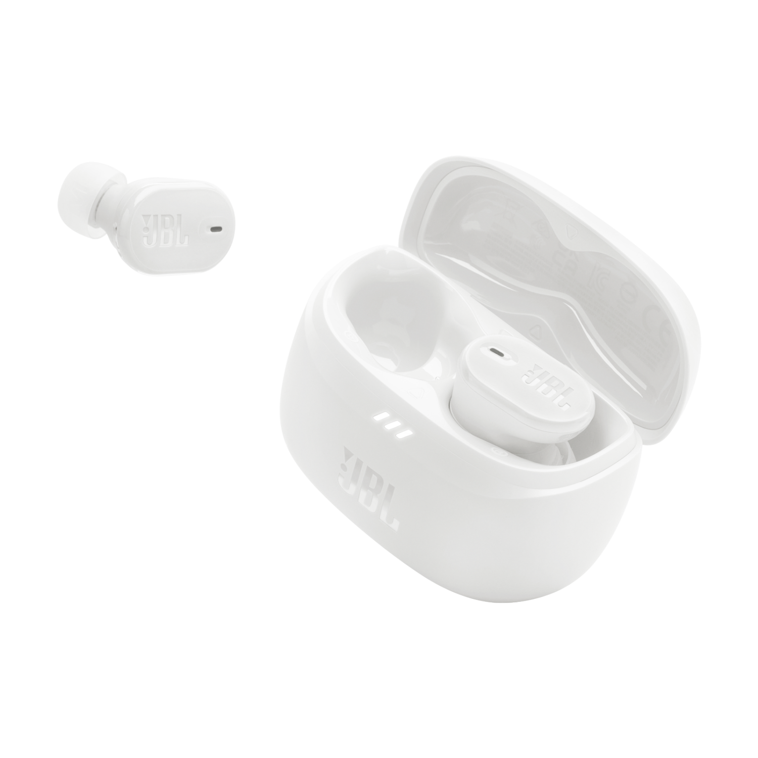 slide 6 of 7, JBL Tune Buds 2 - White, 1 ct