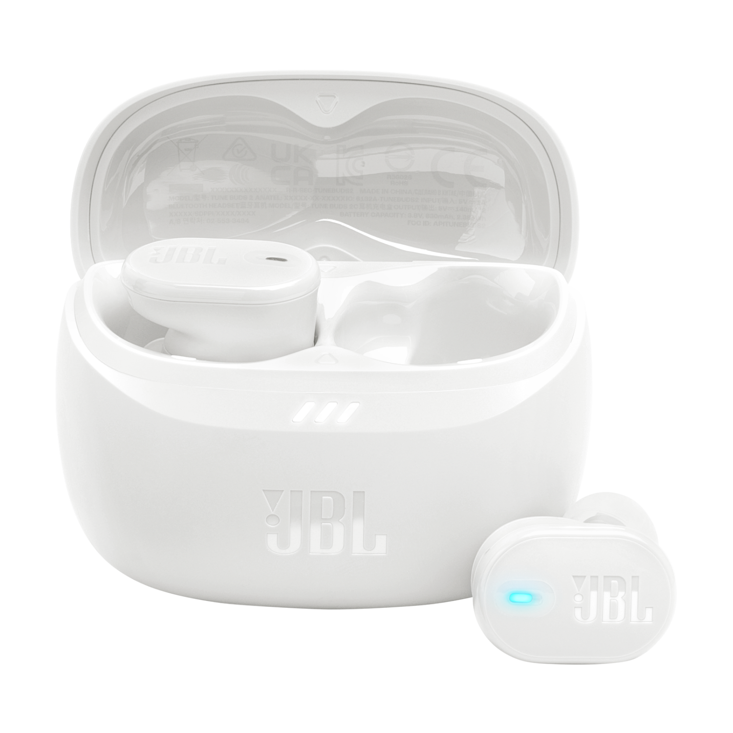 slide 1 of 7, JBL Tune Buds 2 - White, 1 ct