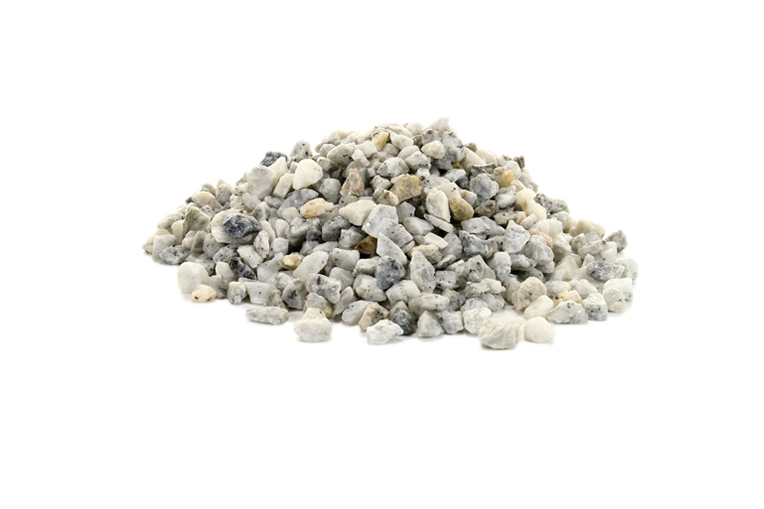 slide 2 of 6, EARTHESSENTIALS BY QUIKRETE 0.5 cu ft White Mini marble chips (More than 3-in), 1 ct