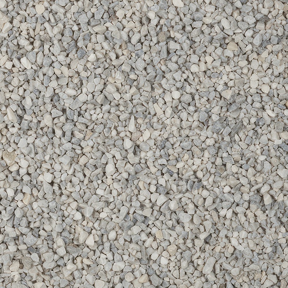 slide 3 of 6, EARTHESSENTIALS BY QUIKRETE 0.5 cu ft White Mini marble chips (More than 3-in), 1 ct