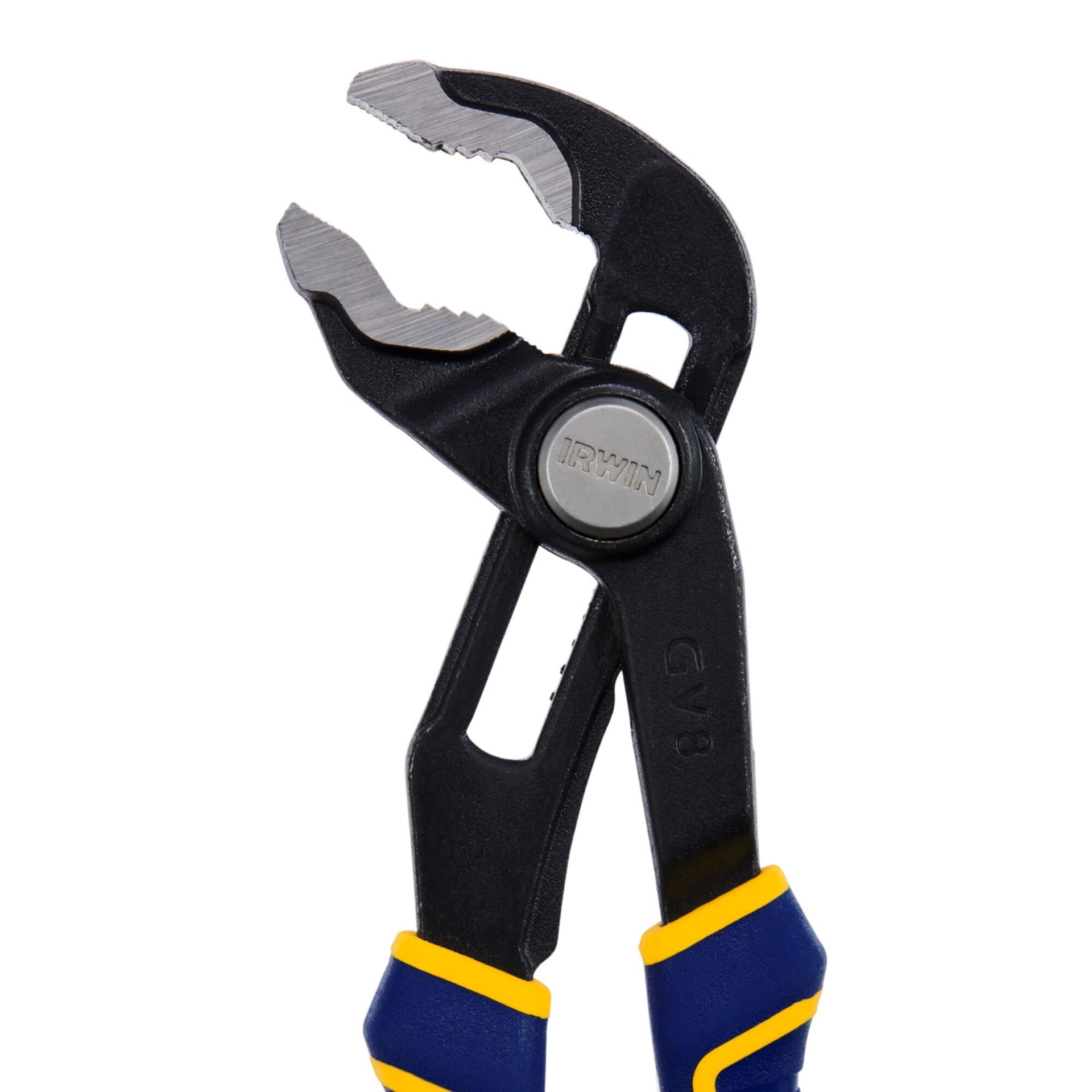 slide 2 of 6, IRWIN VISE-GRIP Quick Adjusting GrooveLock 8-in Tongue and groove pliers, 1 ct