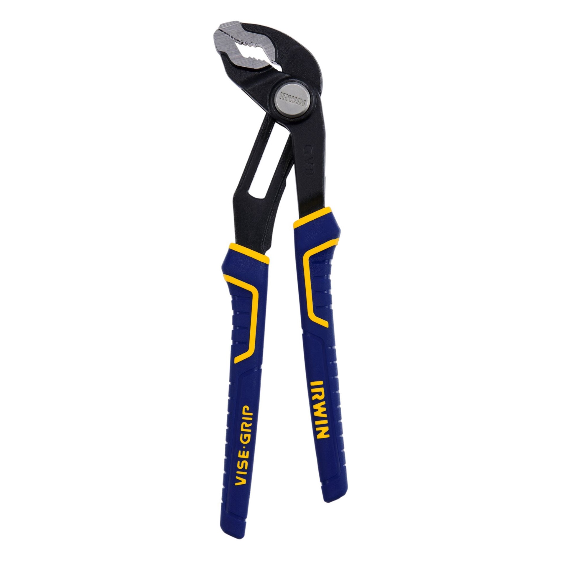 slide 4 of 6, IRWIN VISE-GRIP Quick Adjusting GrooveLock 8-in Tongue and groove pliers, 1 ct