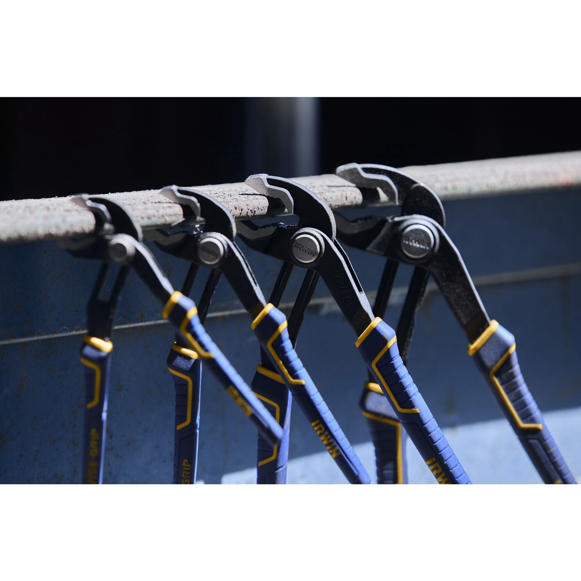 slide 6 of 6, IRWIN VISE-GRIP Quick Adjusting GrooveLock 8-in Tongue and groove pliers, 1 ct