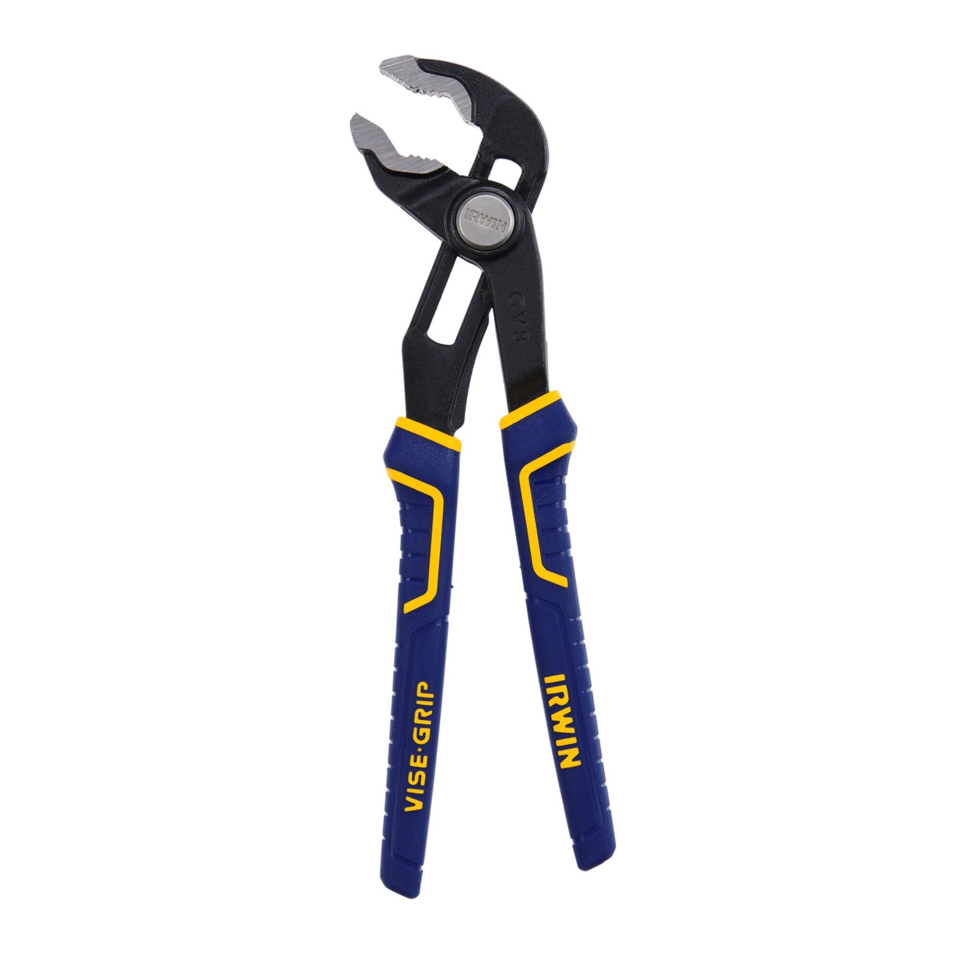 slide 1 of 6, IRWIN VISE-GRIP Quick Adjusting GrooveLock 8-in Tongue and groove pliers, 1 ct