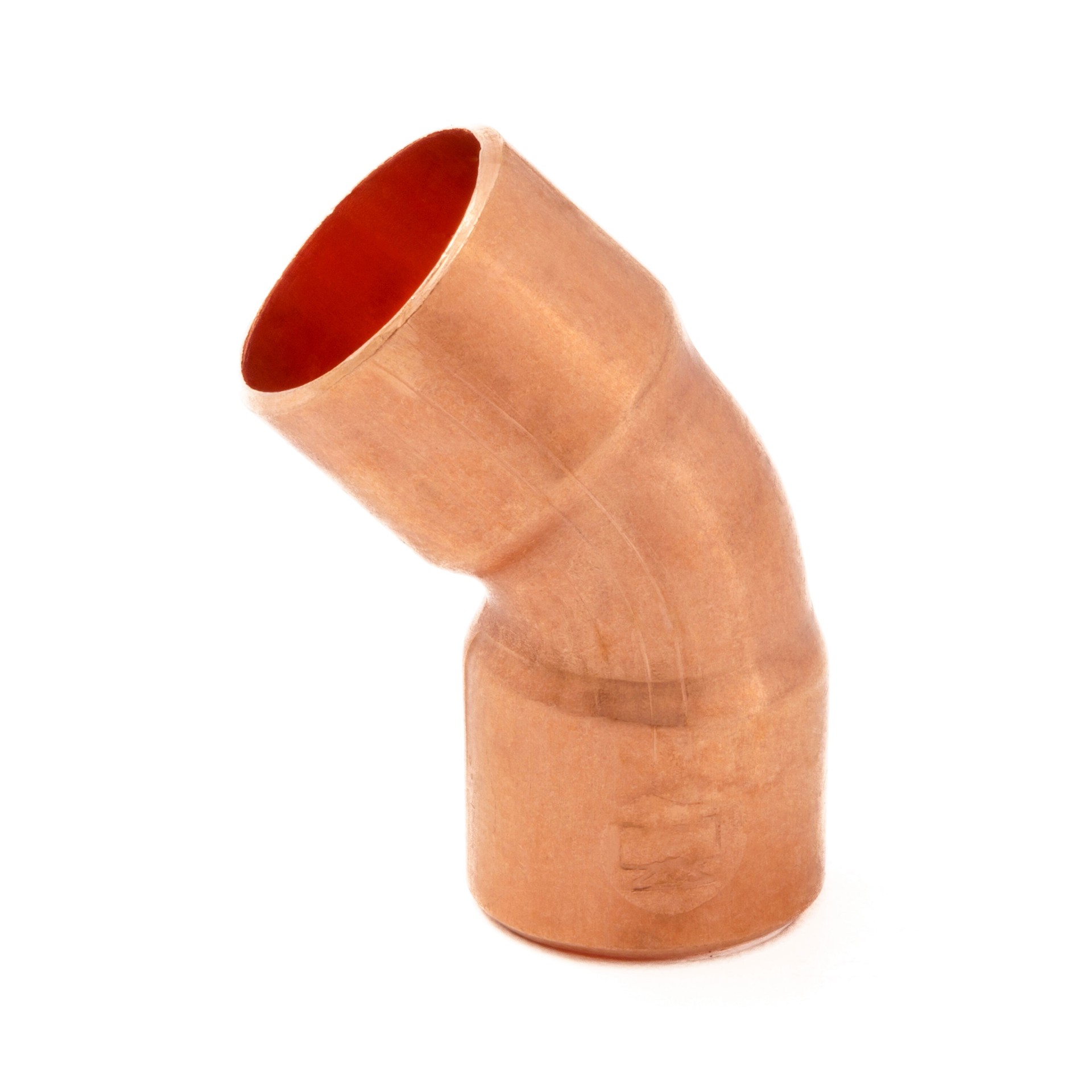 slide 1 of 6, Streamline 1/2-in 45-Degree Copper Elbow, 1 ct