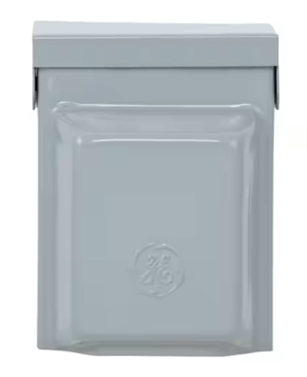 slide 5 of 6, GE 60 Amp Single phase (120V/240V) Non-fusible Indoor and outdoor Light-duty Disconnect Disconnect, 1 ct