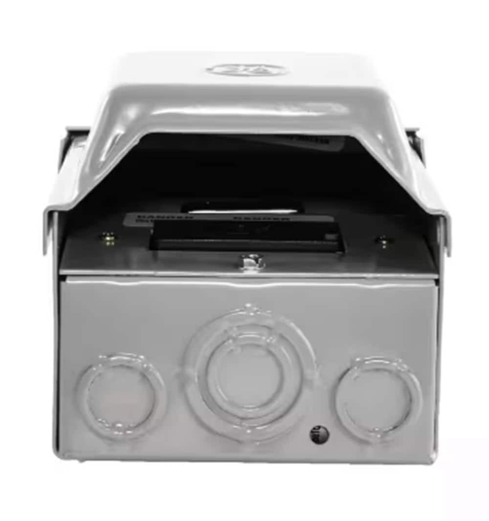 slide 6 of 6, GE 60 Amp Single phase (120V/240V) Non-fusible Indoor and outdoor Light-duty Disconnect Disconnect, 1 ct