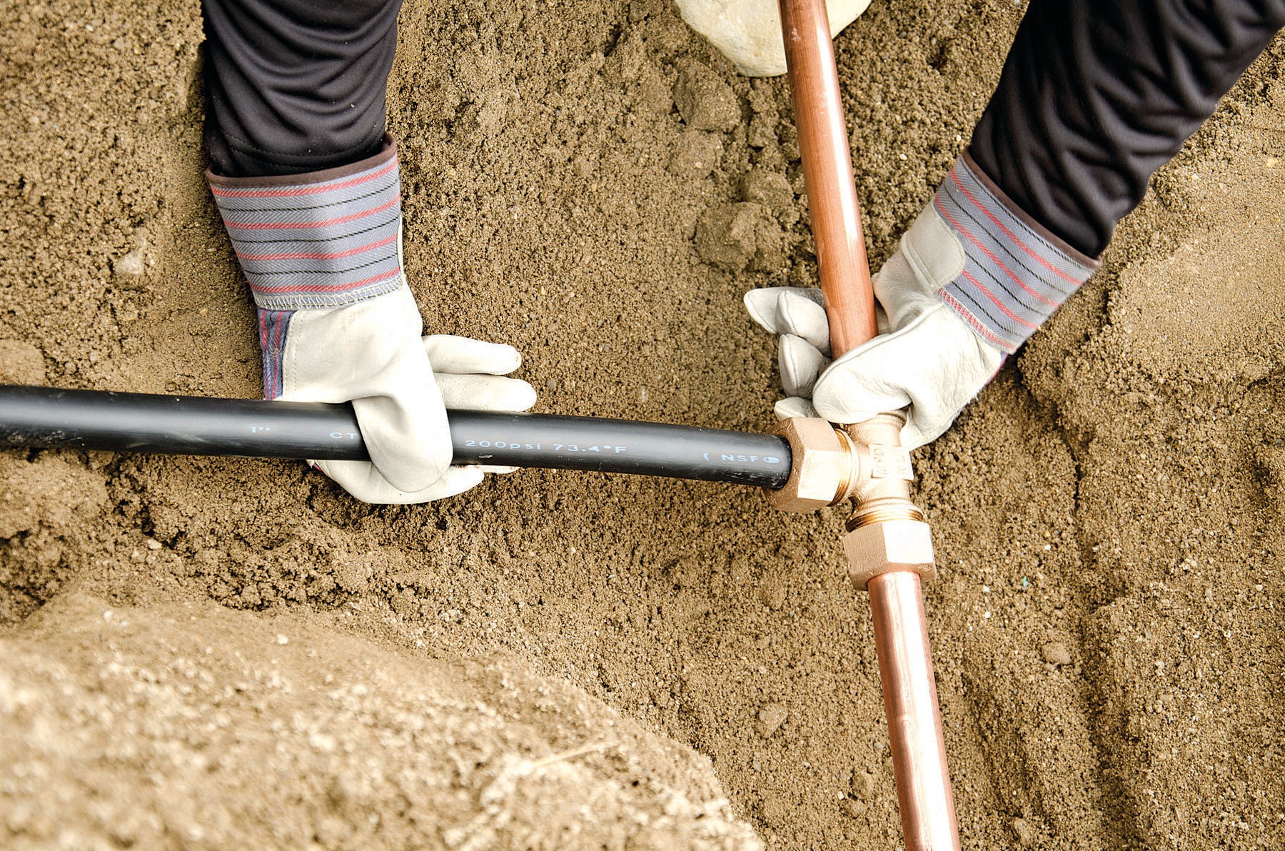 slide 5 of 6, ADS 3/4-in x 100-ft 100 Psi Polyethylene Pipe, 1 ct