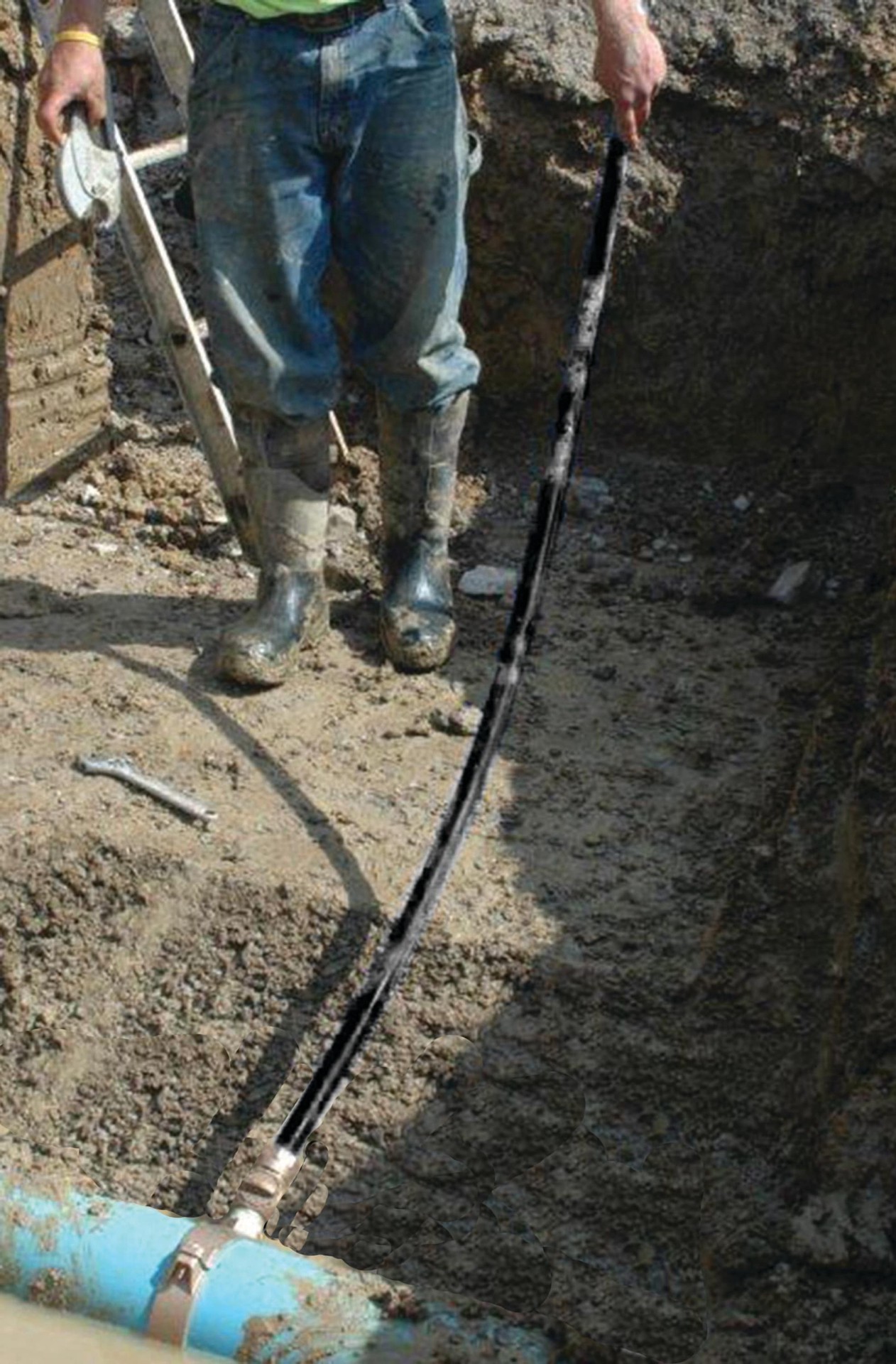 slide 4 of 6, ADS 3/4-in x 100-ft 100 Psi Polyethylene Pipe, 1 ct