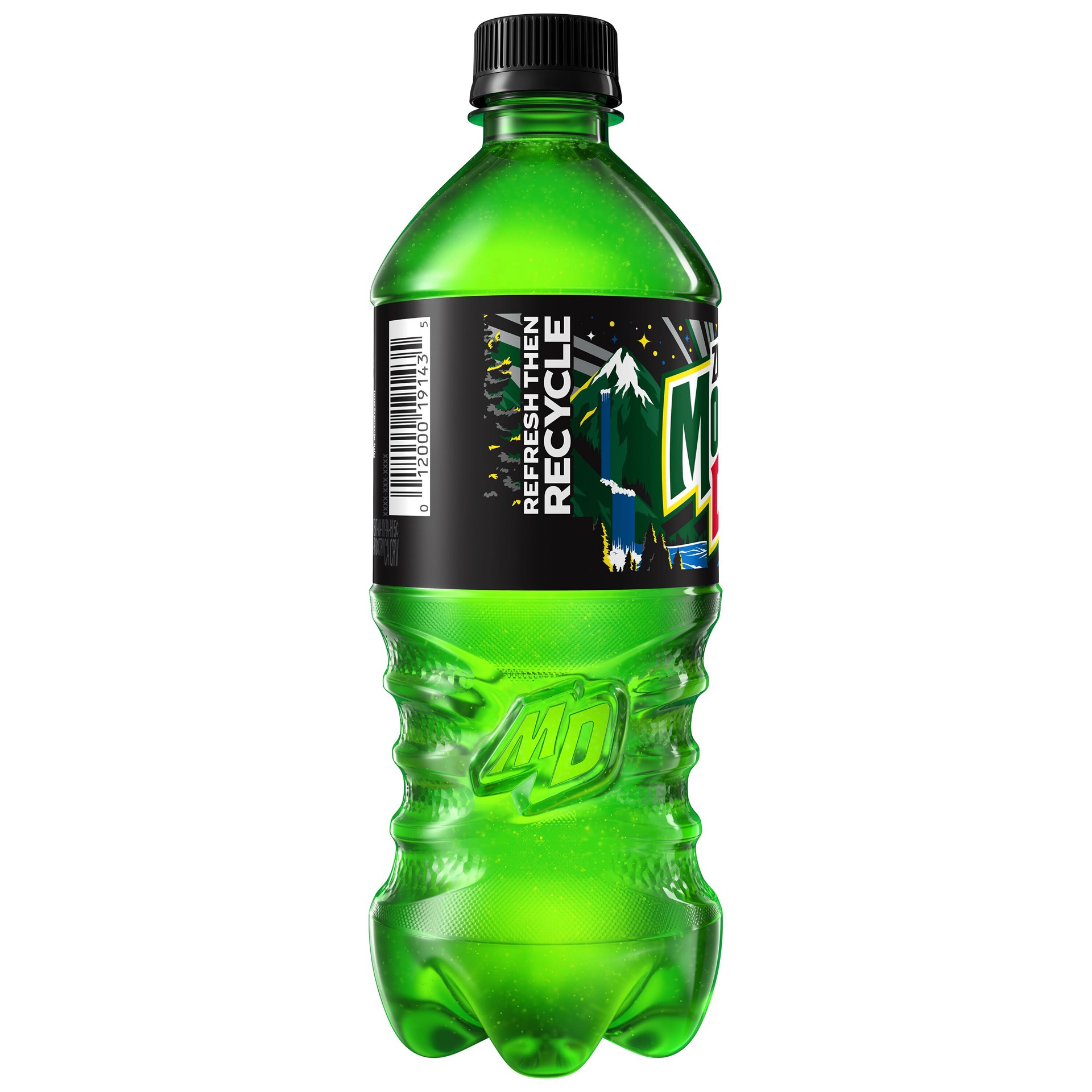slide 2 of 4, Mtn Dew 20 - fl oz Zero Sugar Soft Drink, 1 ct