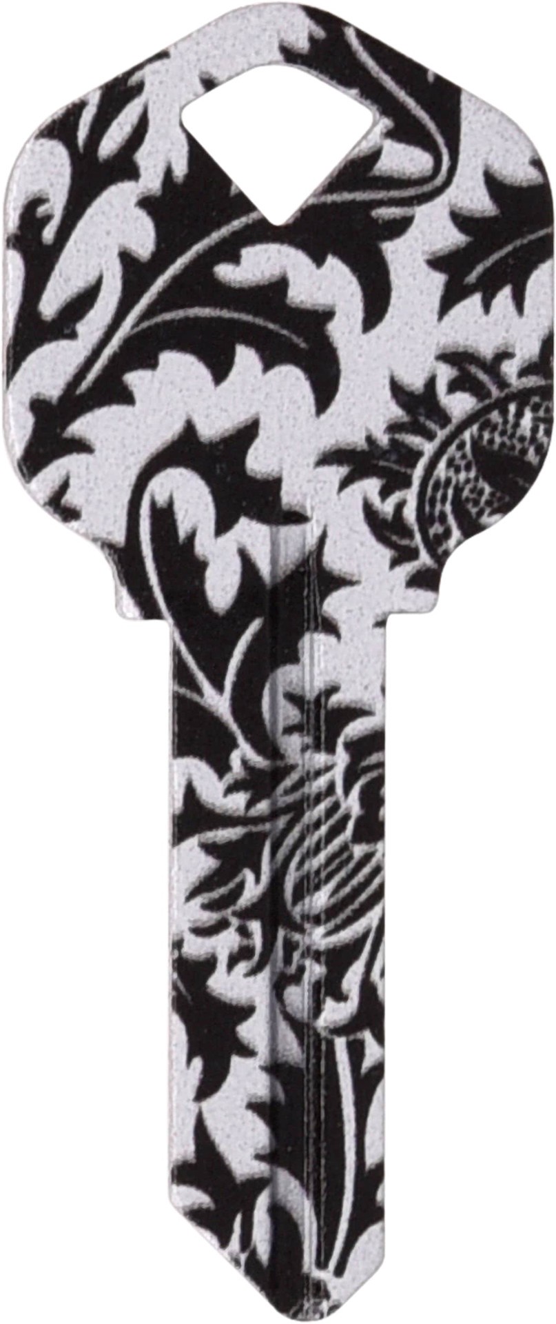 slide 1 of 2, Minute Key White #66 KW1 Brass House/Entry Key Blank, 1 ct