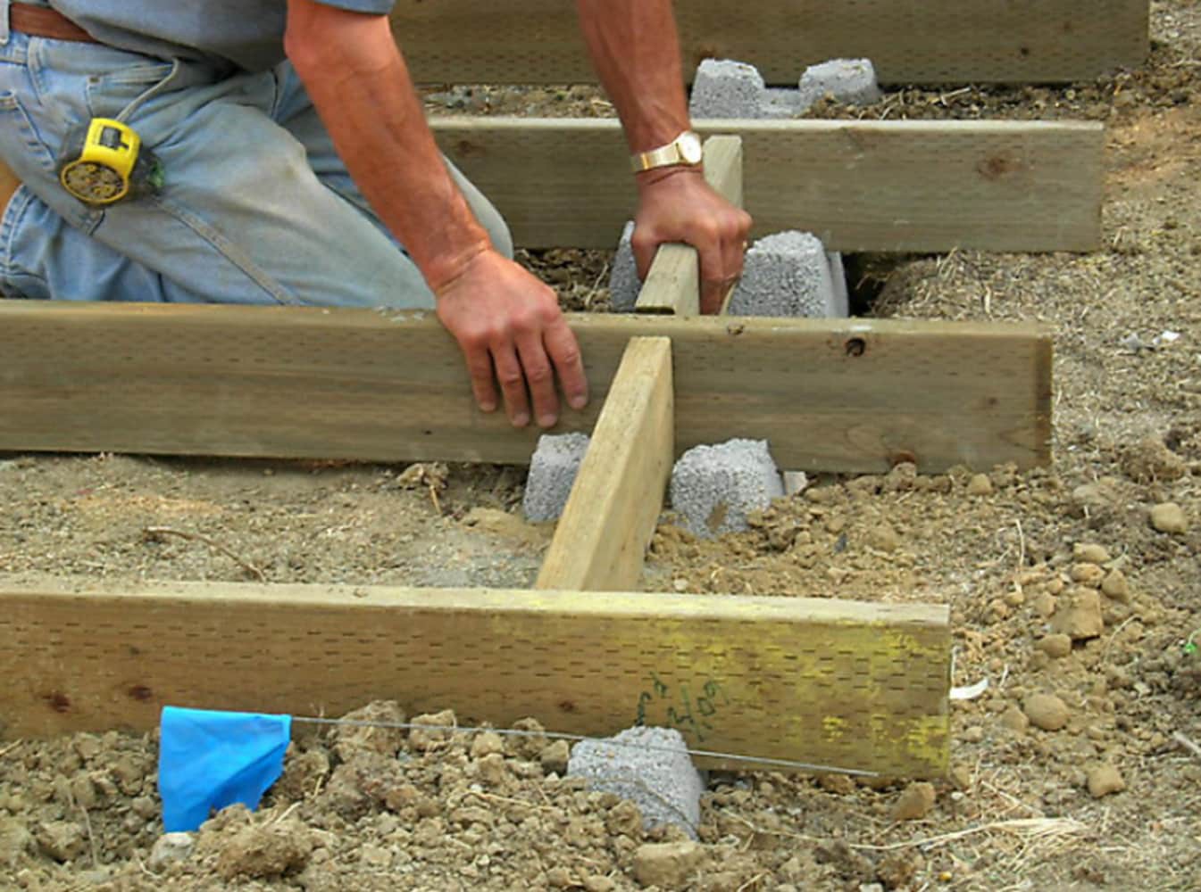 slide 2 of 4, QUIKRETE 10-in W x 10-in H x 10-in L Concrete Deck Block, 1 ct