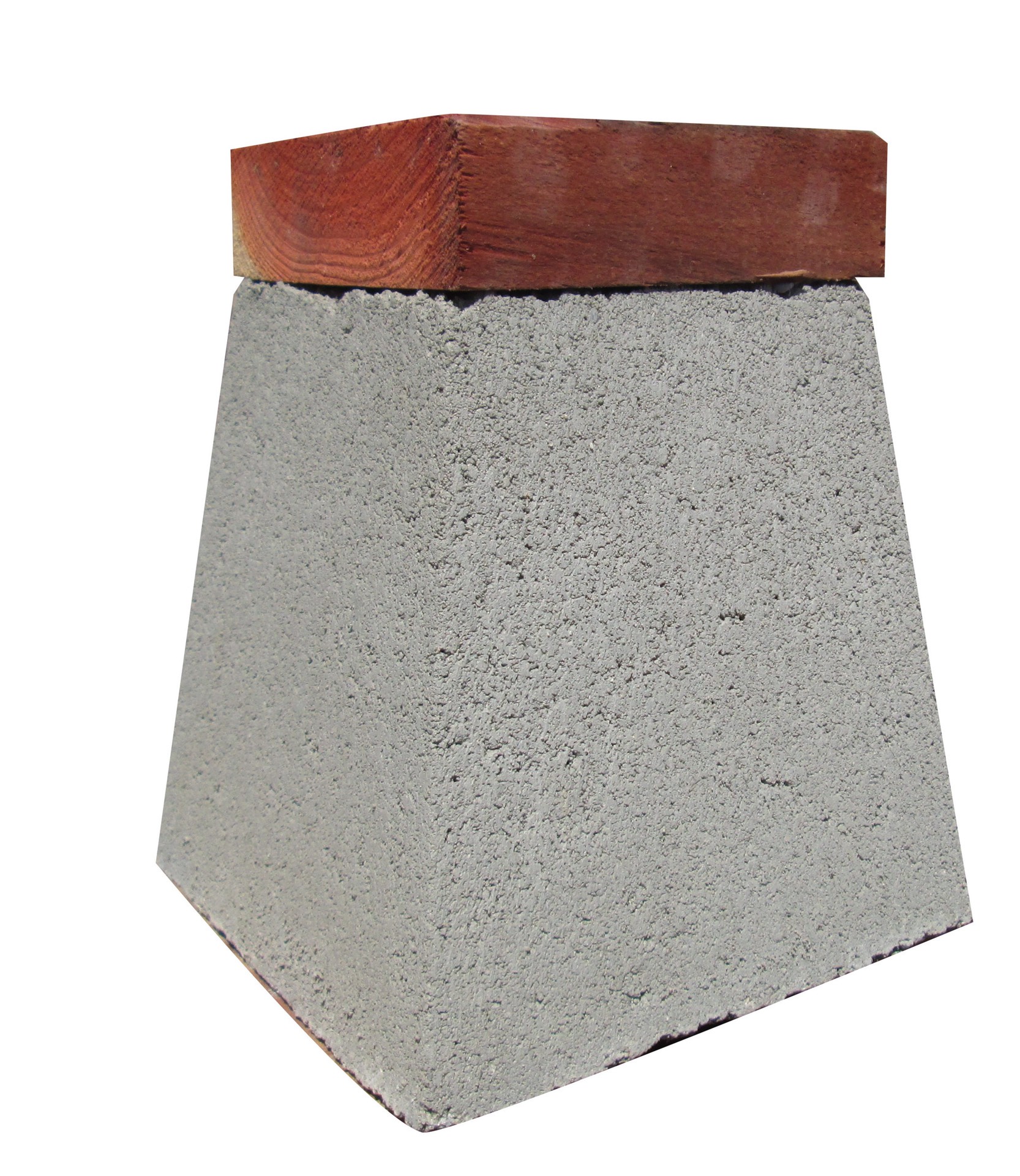 slide 1 of 4, QUIKRETE 10-in W x 10-in H x 10-in L Concrete Deck Block, 1 ct