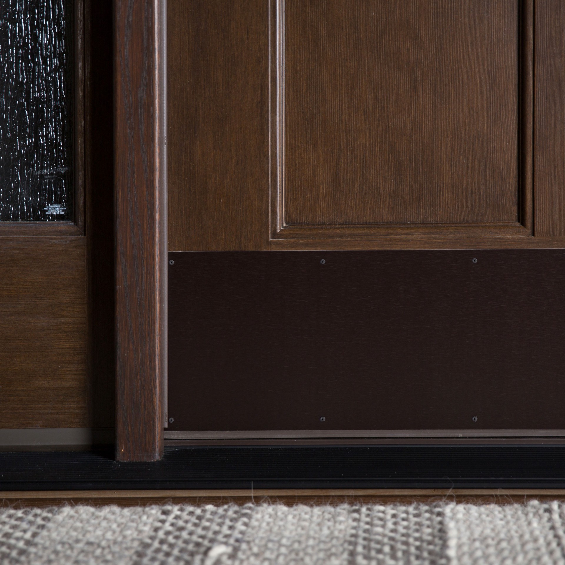 slide 2 of 6, RELIABILT 8-in W x 34-in H Kick Plate, 1 ct