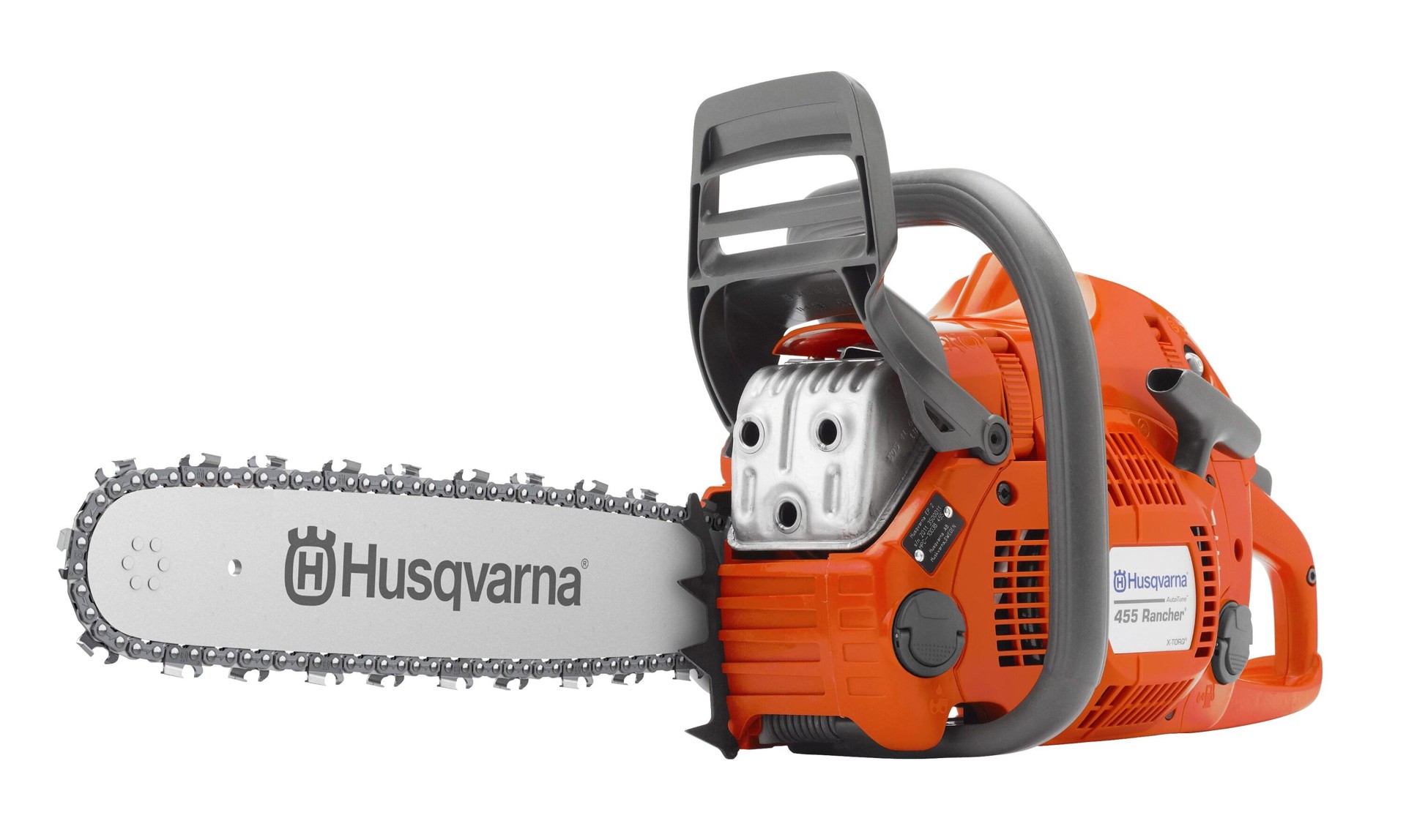 slide 1 of 6, Husqvarna 455 Rancher 55.5-cc 2-cycle 20-in Gas Chainsaw, 1 ct