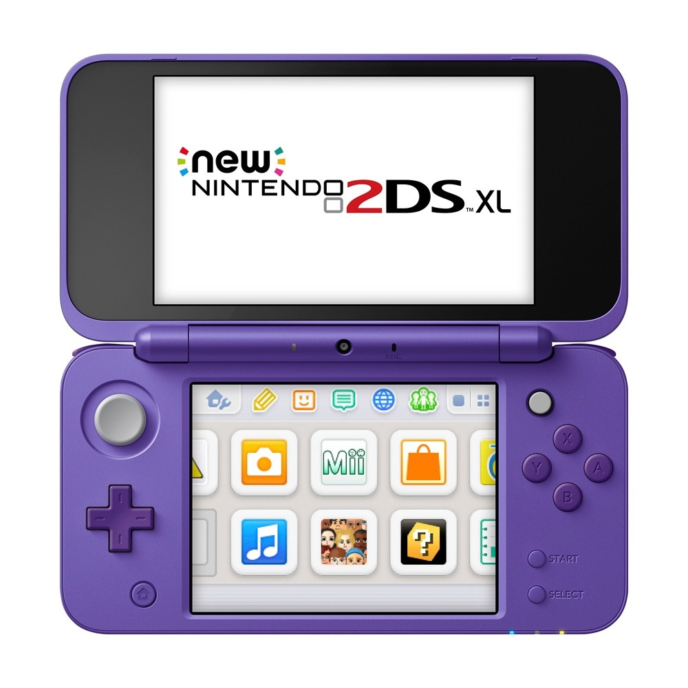 slide 3 of 6, Nintendo 2DS XL with Mario Kart 7 - Purple/Silver, 1 ct