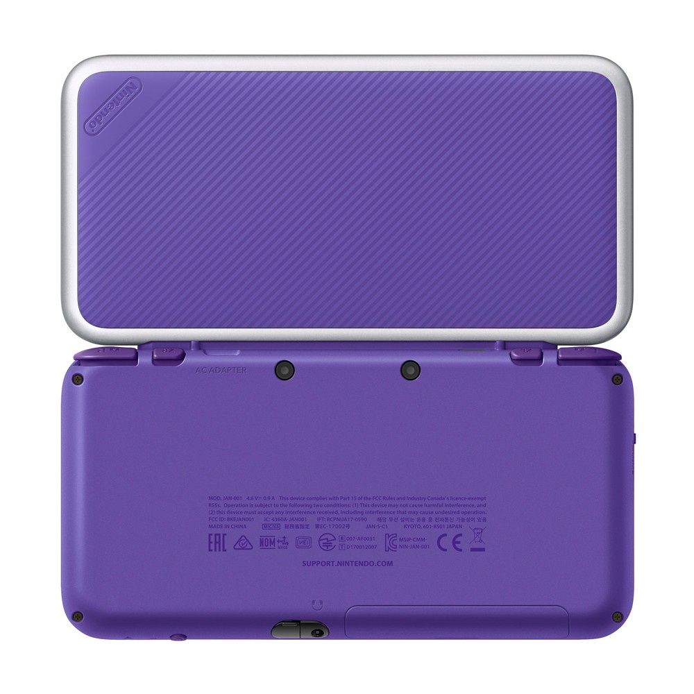 slide 6 of 6, Nintendo 2DS XL with Mario Kart 7 - Purple/Silver, 1 ct