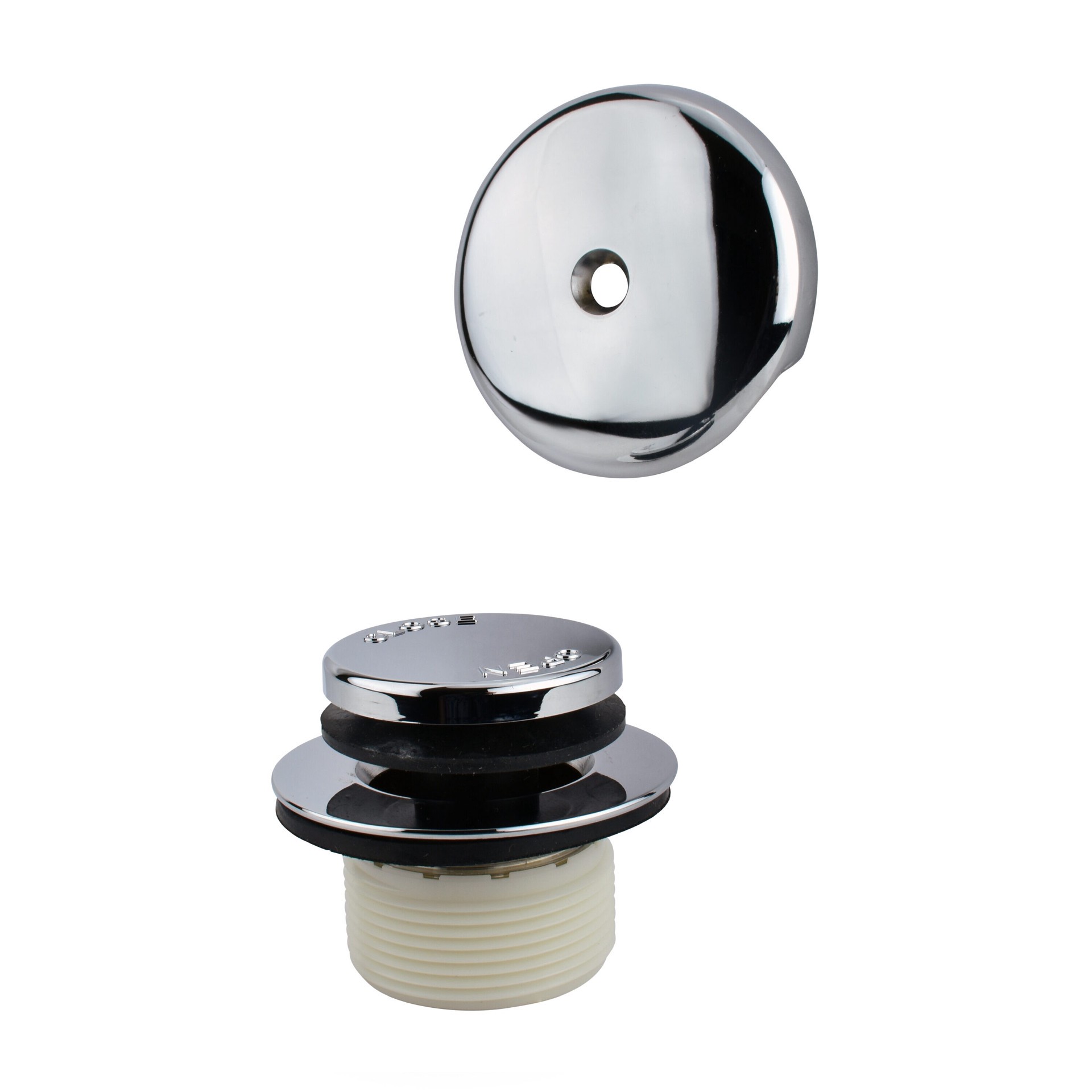 slide 2 of 6, Dearborn Touch Toe Bathtub Trim Kit - Polished Chrome, 1 ct