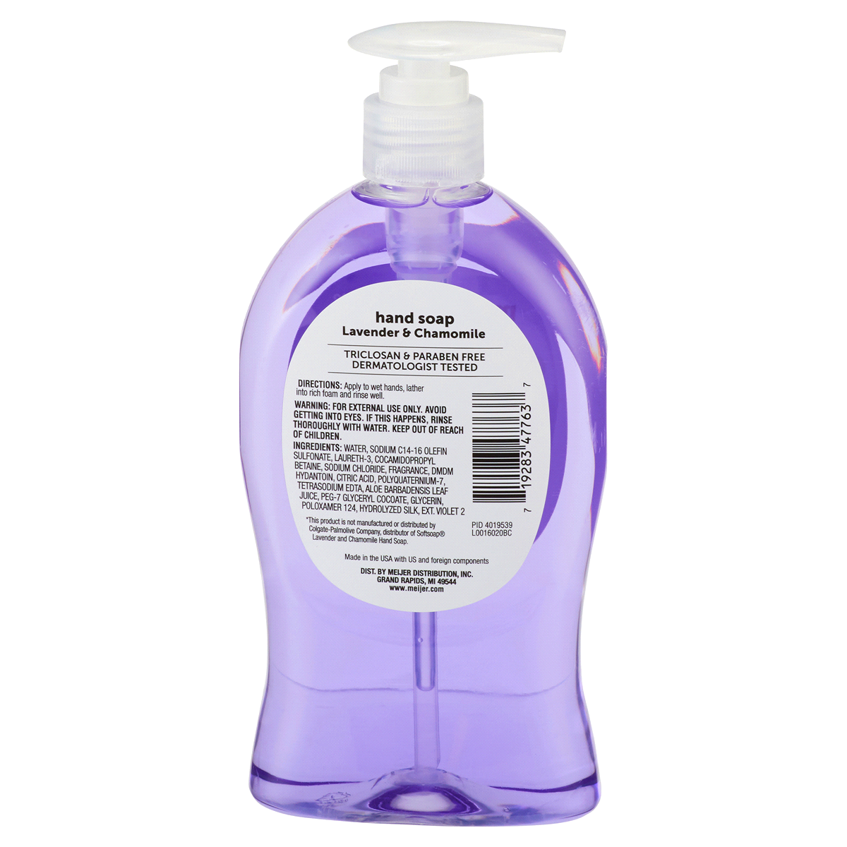 slide 2 of 2, Meijer Lavender & Chamomile Hand Soap, 11.25 oz