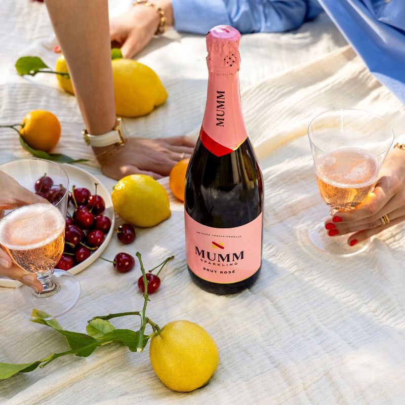 slide 8 of 9, Mumm Napa Mumm Sparkling Brut Rosé - 750ml Bottle, 750 ml