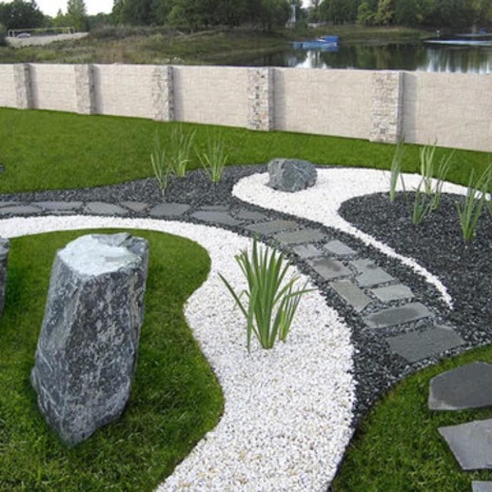 slide 6 of 6, EARTHESSENTIALS BY QUIKRETE 0.5 cu ft White Decorative rock (0.5 - 3-in), 1 ct