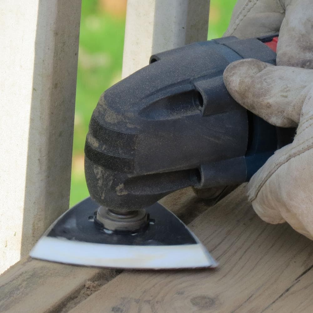 slide 4 of 6, CRAFTSMAN 3 In H/L NH Sm Osc 120 Grt 10pk 10 -Piece Ceramic alumina 120 -Grit Detail Sandpaper, 1 ct