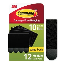 Command Foam 10-lb Capacity Damage-free picture hanger 12 - Pack