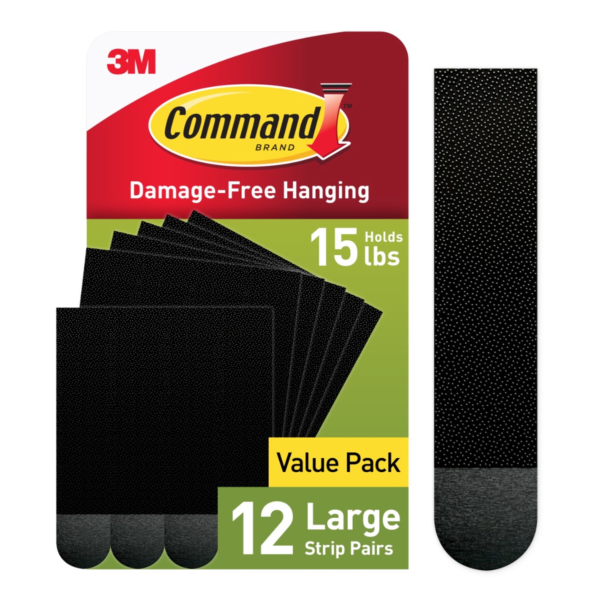 slide 1 of 6, Command Foam 15-lb Capacity Damage-free picture hanger 12 - Pack, 1 ct
