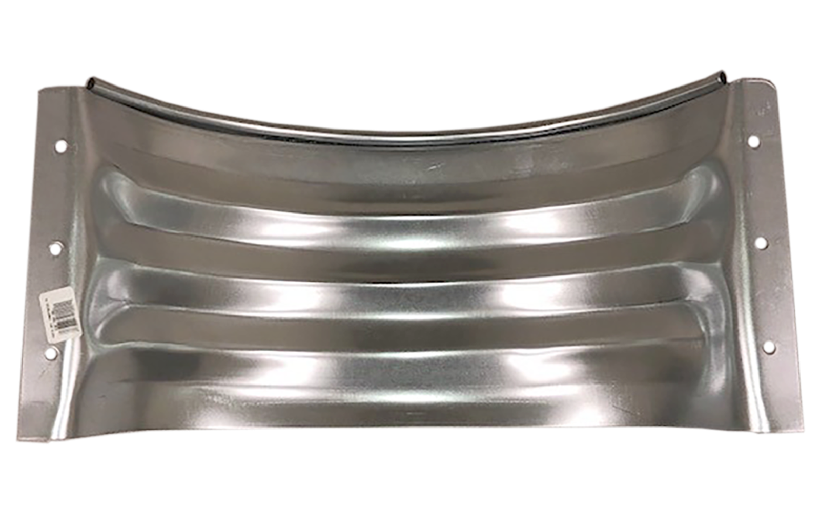 slide 4 of 4, VESTAL MFG 16-in W x 37-in L x 12-in H Silver Metal Window Well Area Wall, 1 ct