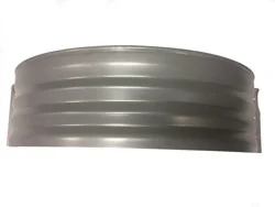 VESTAL MFG 16-in W x 37-in L x 18-in H Silver Metal Window Well Area Wall