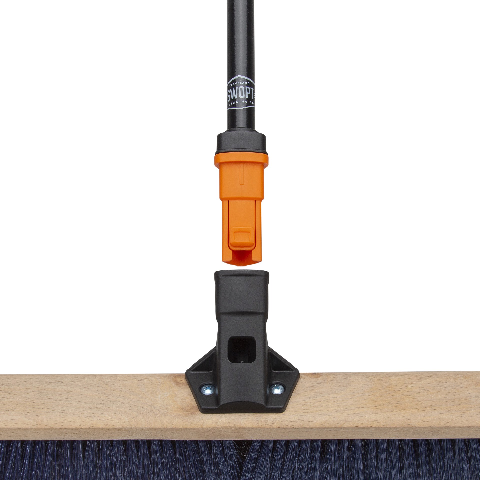 slide 4 of 6, SWOPT Premium Head 24-in Poly fiber Multi-surface All-purpose Push Broom, 1 ct