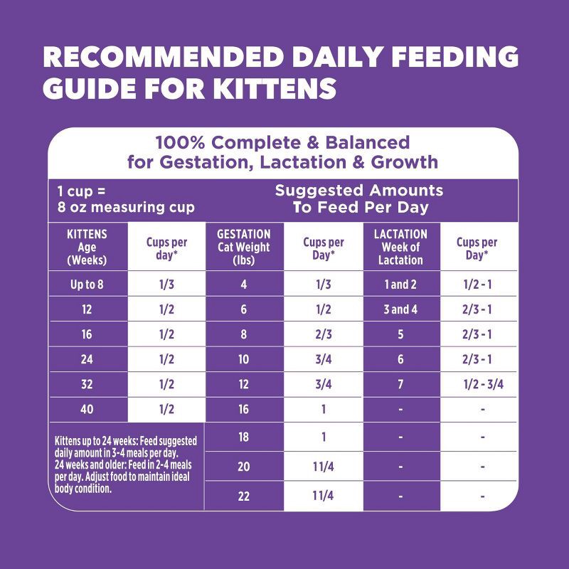 slide 10 of 10, IAMS Proactive Health with Chicken Kitten Premium Dry Cat Food - 7lbs, 7 lb