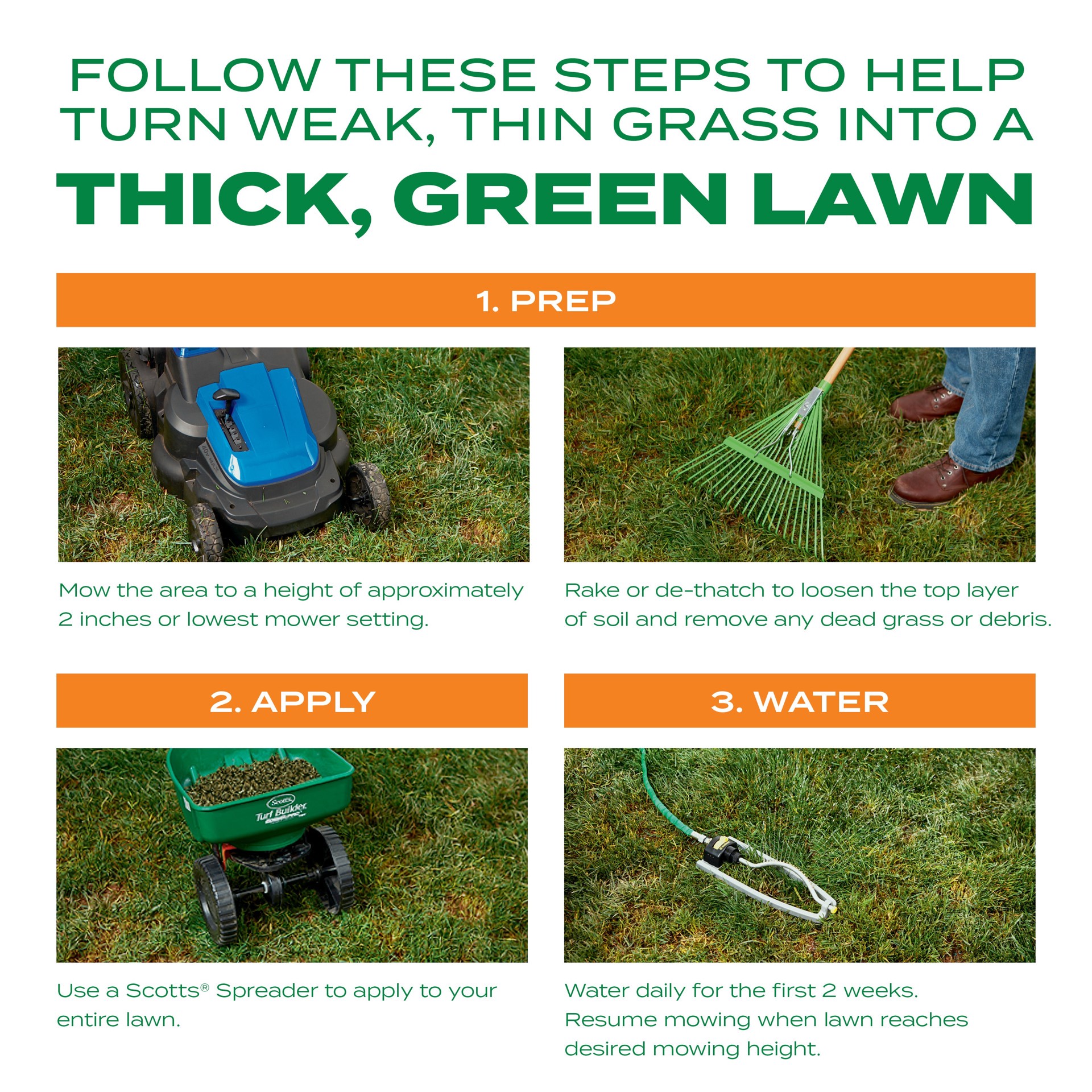 slide 5 of 6, Scotts Turf Builder Thick'R Lawn 12-lbs. Bermuda Lawn Repair Mix, 1 ct