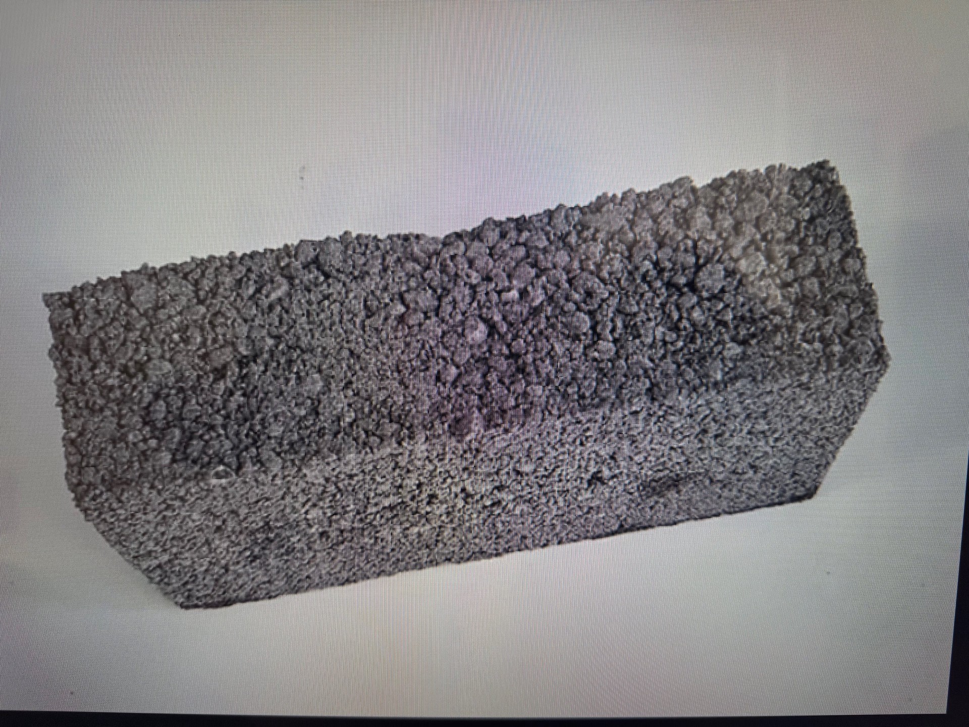 slide 1 of 1, 8-in W x 2-in H x 4-in L Concrete Block, 1 ct