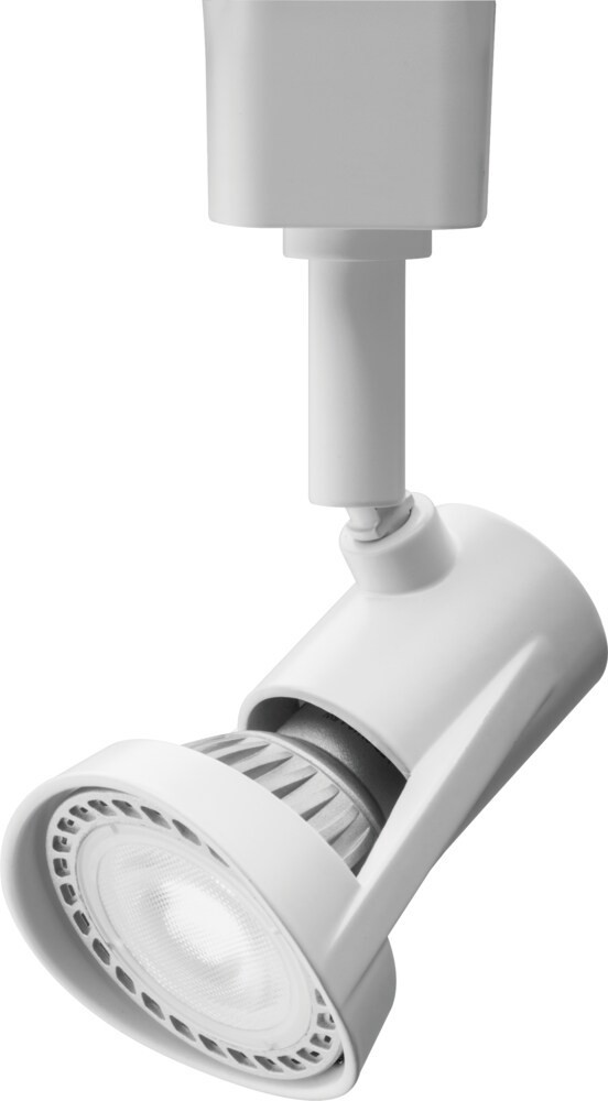 slide 4 of 4, Lithonia Lighting LTHNFLT Series Head 1 -Light Matte Matte White GU10 pin base Flat back Head(s) for Linear Track Lights, 1 ct