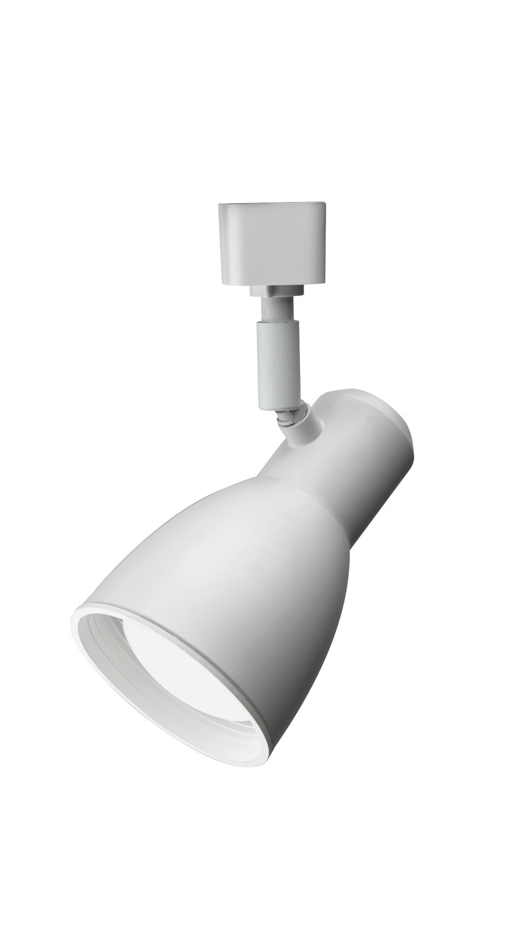 slide 2 of 5, Lithonia Lighting LTHNSTBF Series Head 1 -Light Matte Matte White dimmable Integrated Step Head(s) for Linear Track Lights, 1 ct