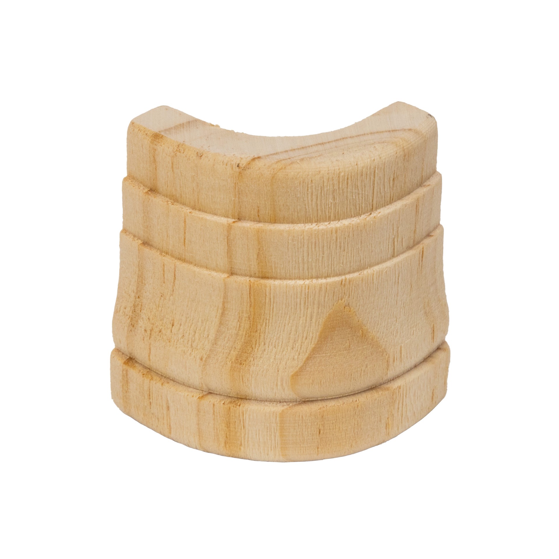 slide 1 of 6, RELIABILT 3-1/4-in x 9/16-in Interior Unfinished 3367 Outside corner Baseboard Moulding Block, 1 ct