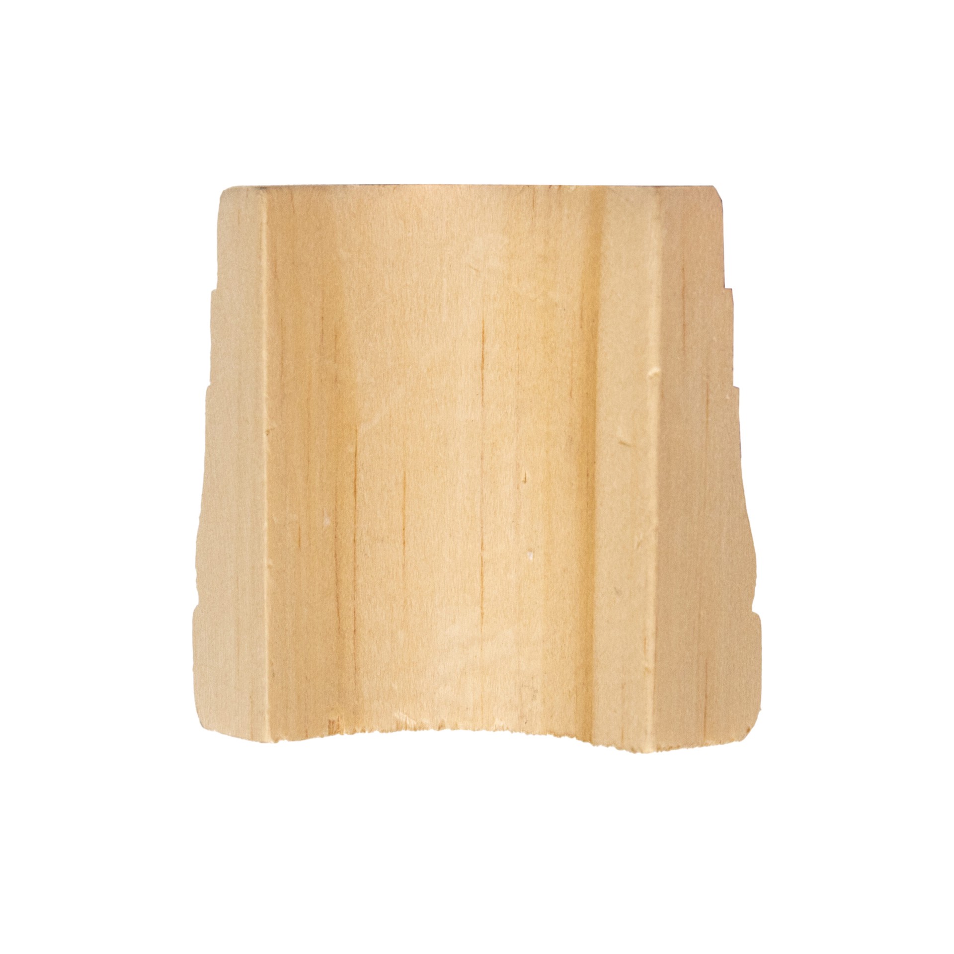 slide 5 of 6, RELIABILT 3-1/4-in x 9/16-in Interior Unfinished 3367 Outside corner Baseboard Moulding Block, 1 ct