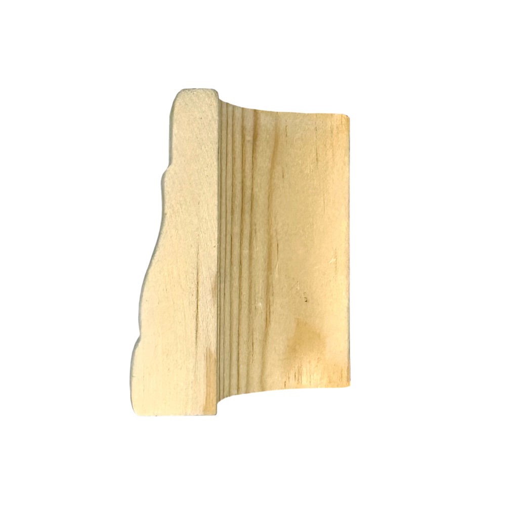 slide 3 of 6, RELIABILT 2-1/4-in x 9/16-in Interior Unfinished 356 Outside corner Baseboard Moulding Block, 1 ct