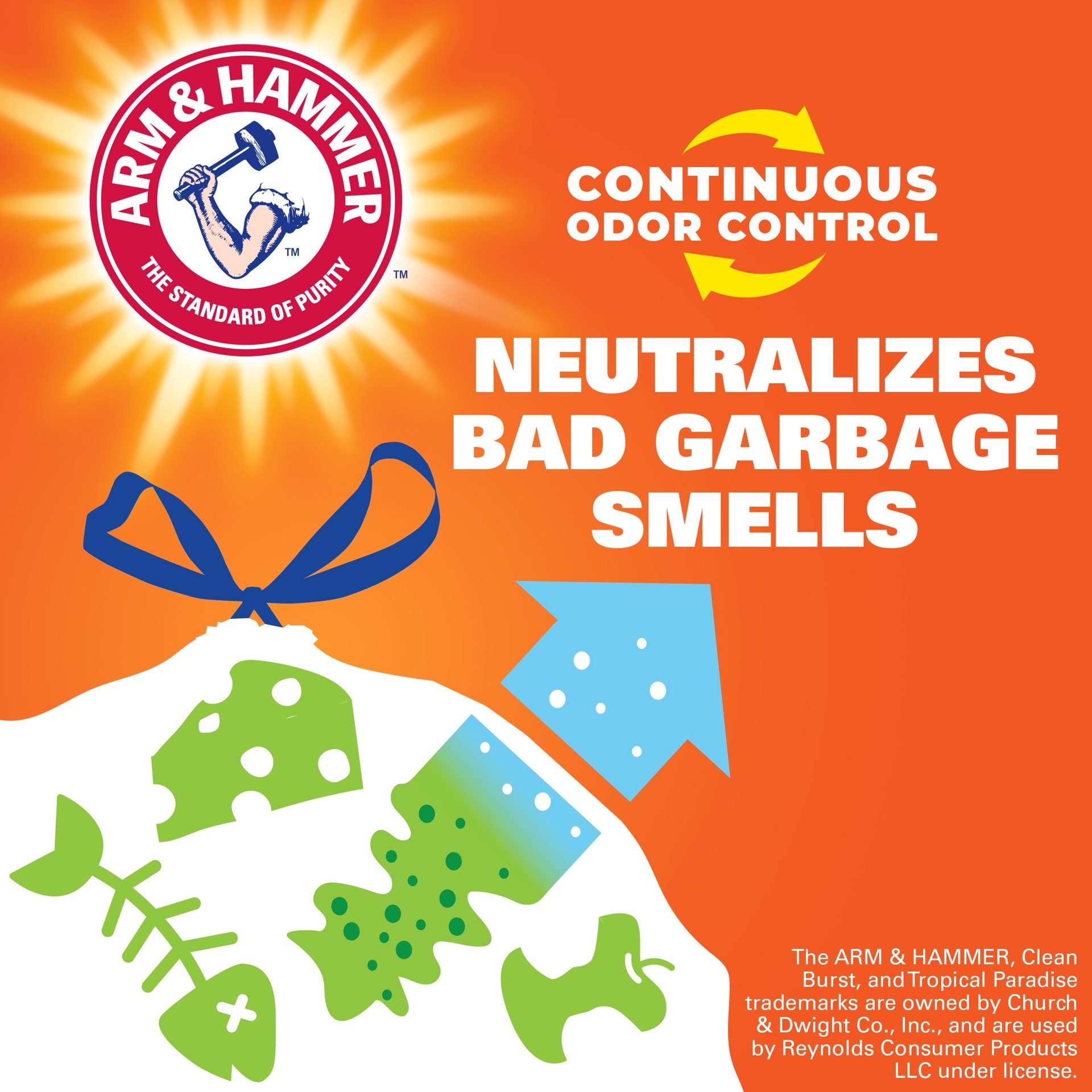 slide 4 of 6, Hefty 13-Gallon Fabuloso White Indoor Plastic Kitchen Drawstring Trash Bag 100 -Count, 1 ct