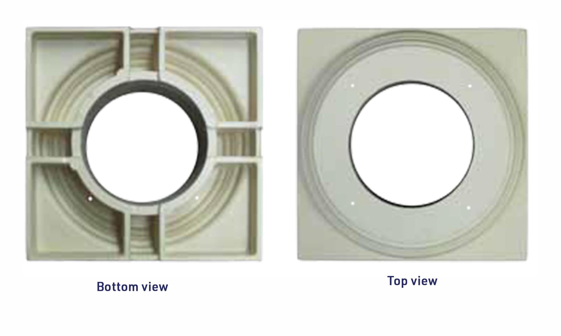 slide 4 of 6, Turncraft 8-in Polyurethane Column Cap and Base Kit, 1 ct