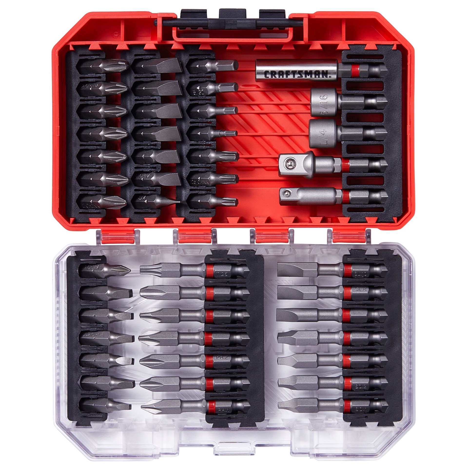 slide 6 of 6, CRAFTSMAN Screwdriver Bit Set 47 -Piece, 1 ct