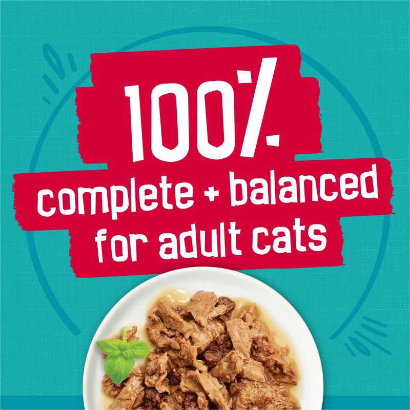slide 8 of 14, Purina Friskies Tasty Treasures Prime Filets Ocean Fish, Chicken & Turkey Wet Cat Food - 5.5oz/12ct Variety Pack, 12 ct; 5.5 oz