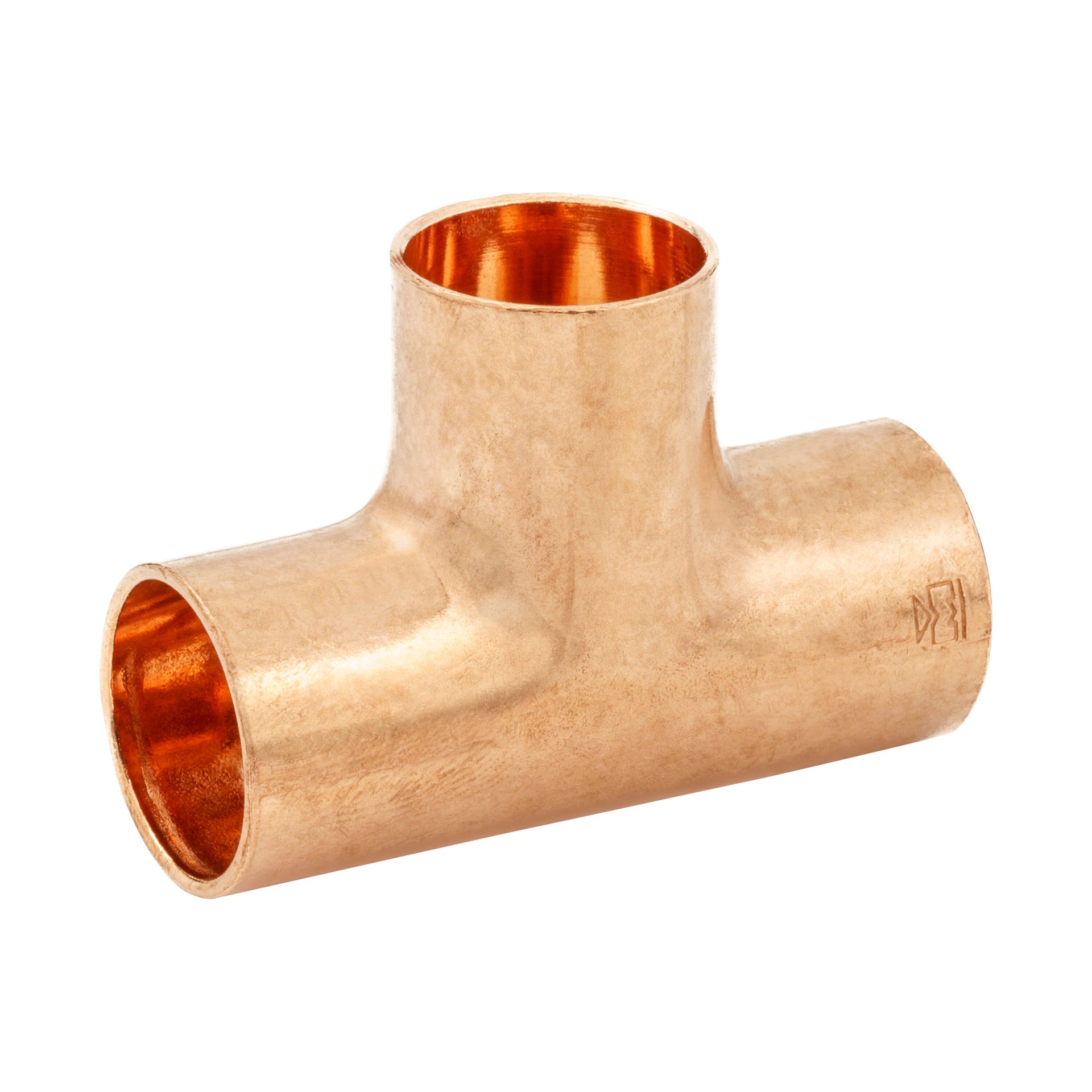 slide 1 of 6, Streamline 1/2-in Copper Tee (10-Pack), 1 ct