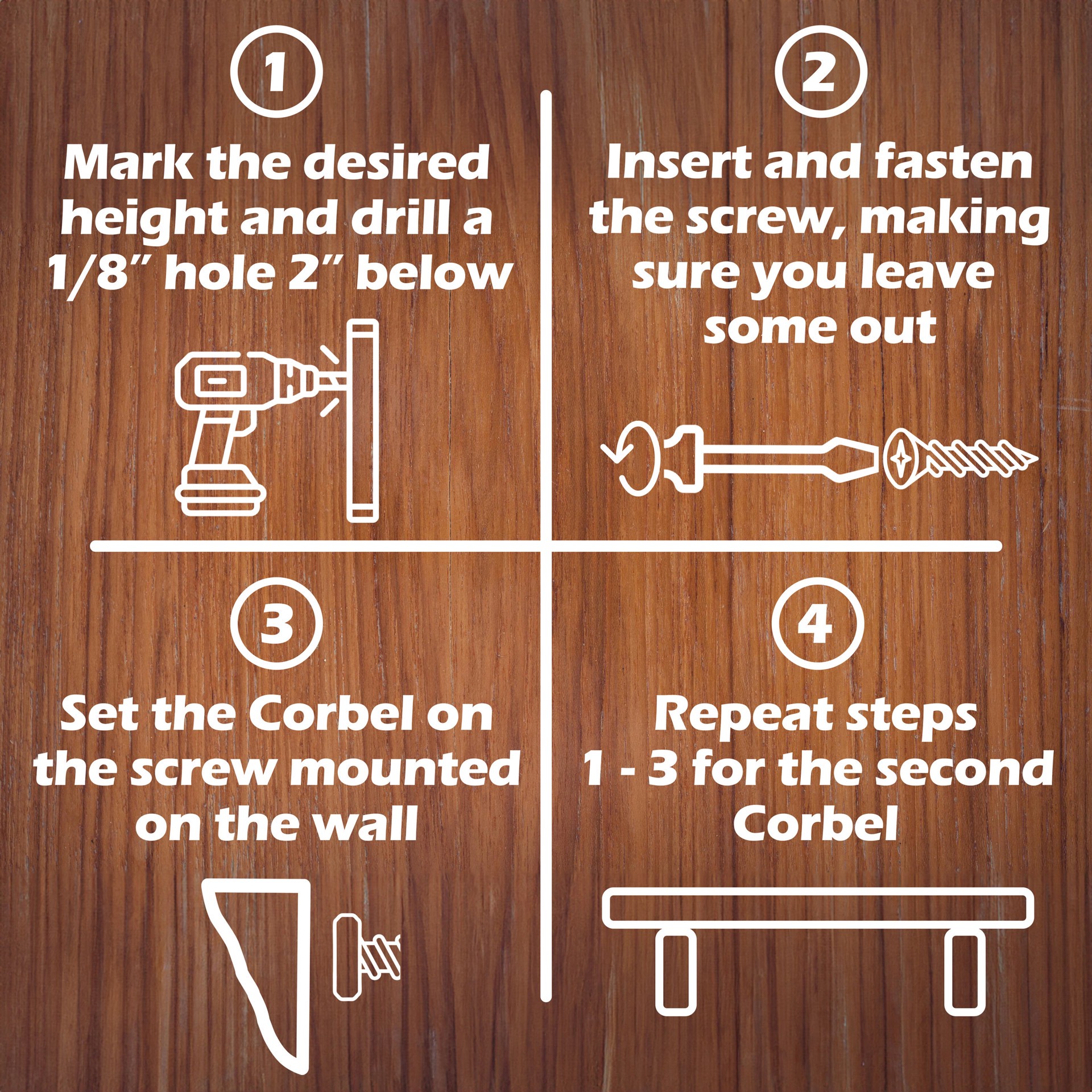 slide 6 of 6, Waddell 3/4-in x 5-in x 8-in Unfinished Pine Wood Unfinished Pine Clear Wood Paintable/Stainable Corbel, 1 ct