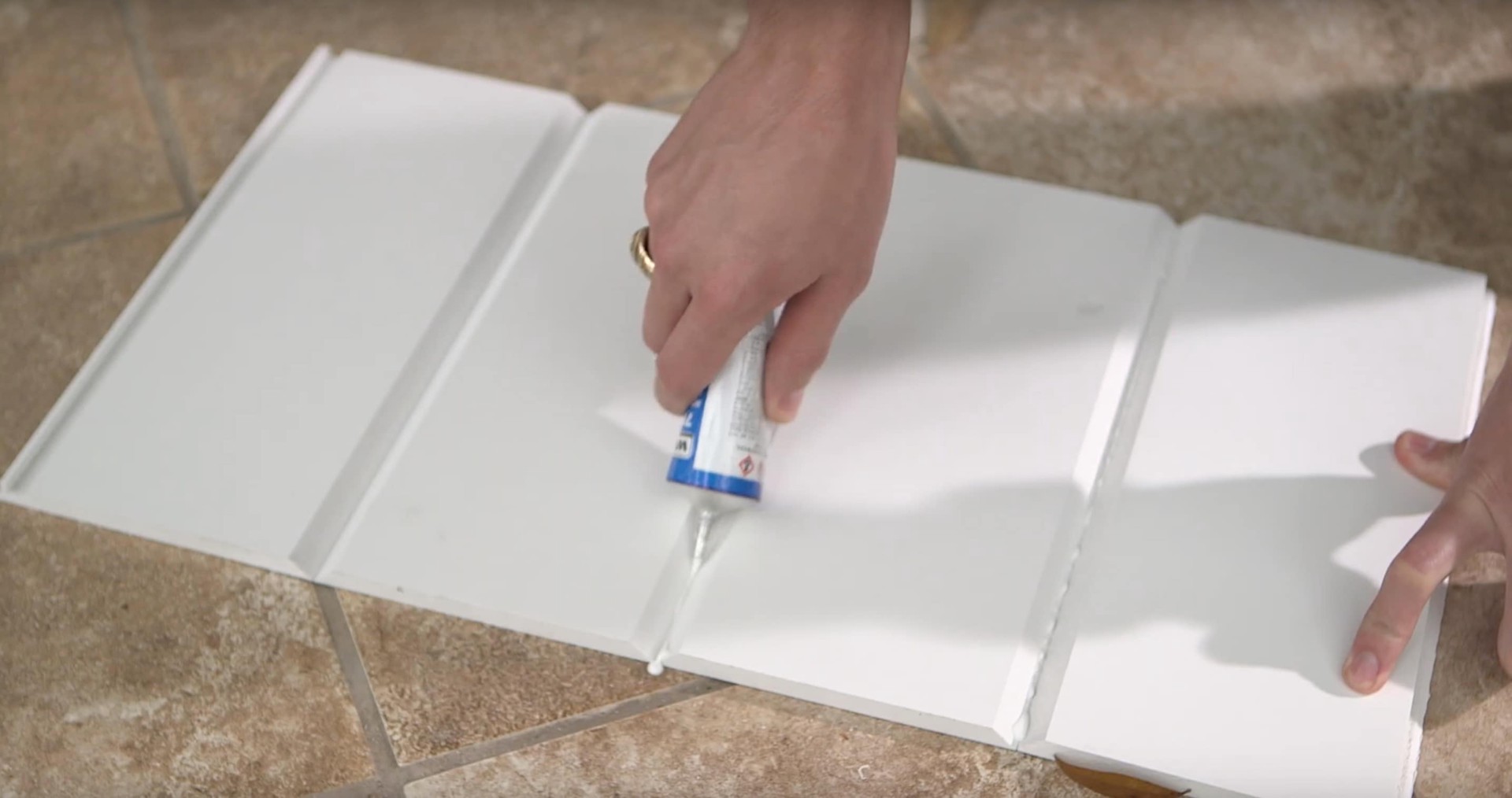 slide 3 of 4, Screen Tight Colonial 6.0-in PVC Column Cap and Base Kit, 1 ct