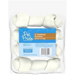 Pet Pride Knotted Beefhide Bone Treats