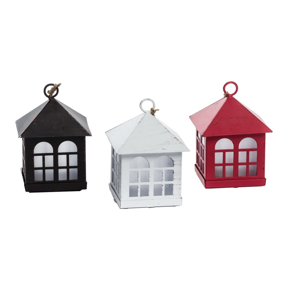 slide 1 of 1, Sterno Home Flameless Mini Lantern Ornament - Assorted, 1 ct